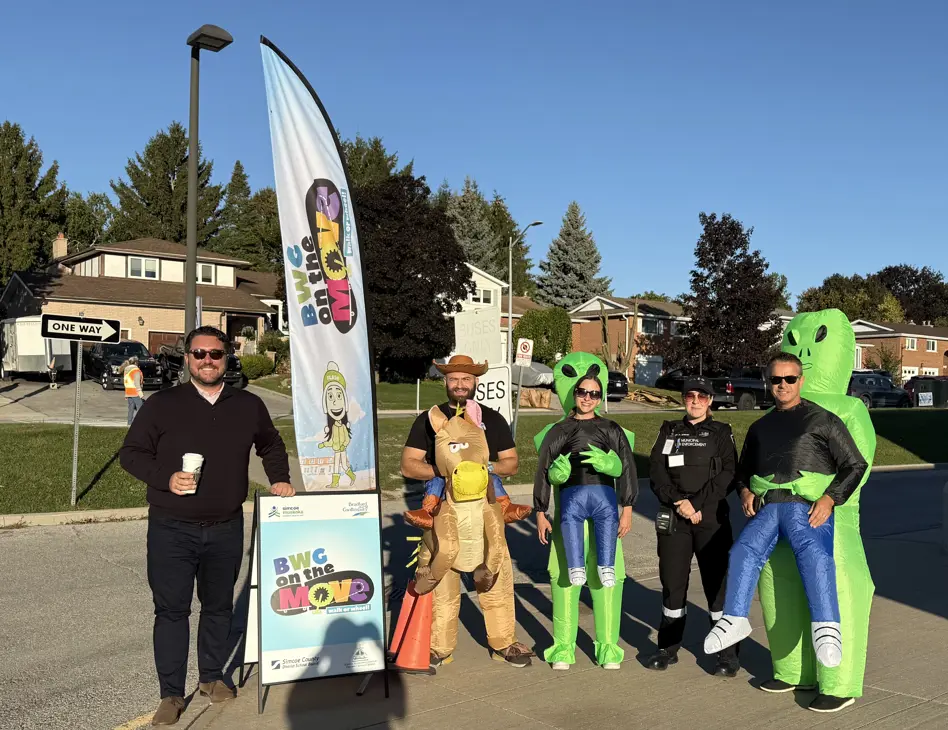 Councillor Scott and members of BWG enforcement