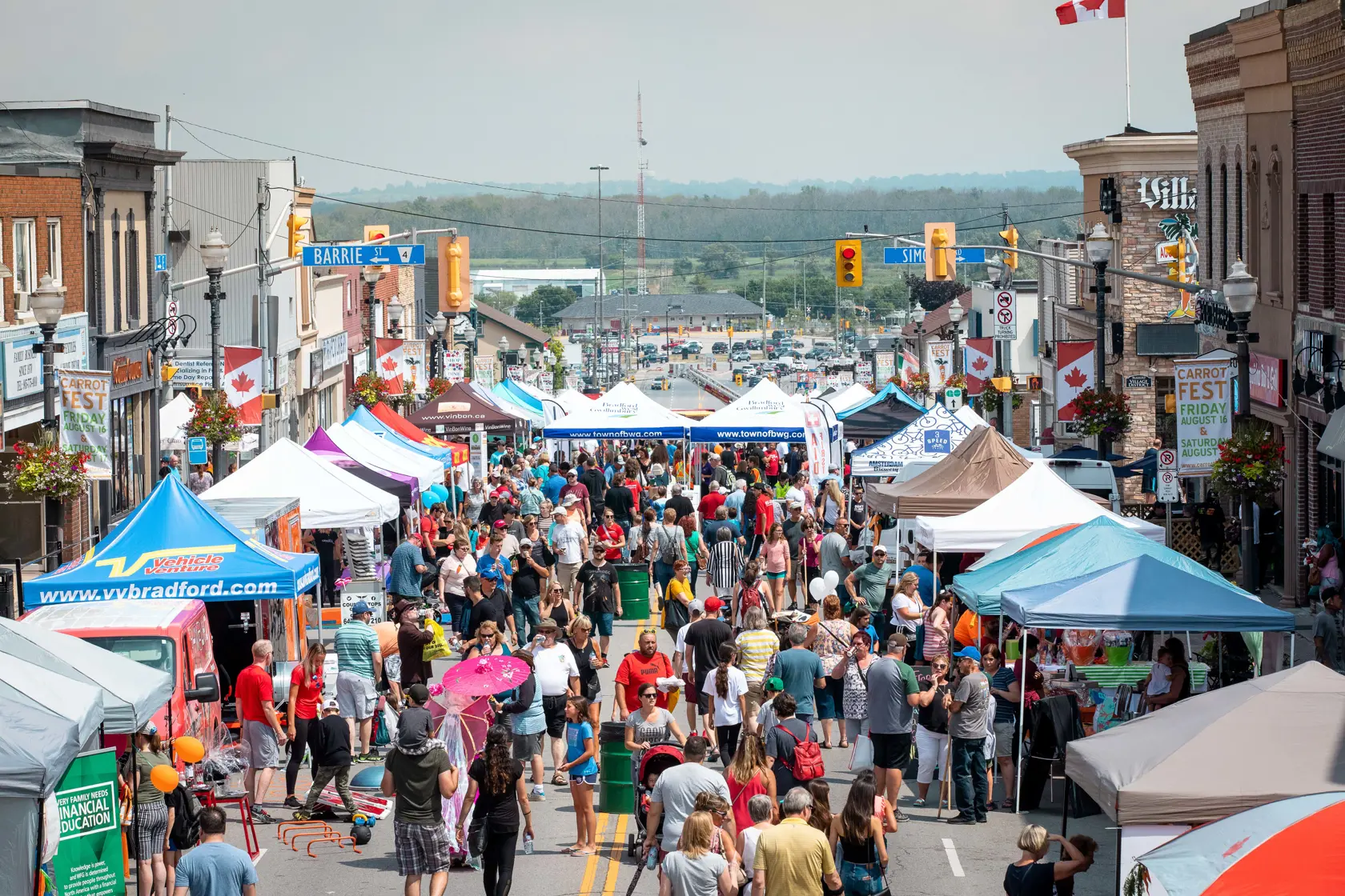 Photo of Carrot Fest vendor market