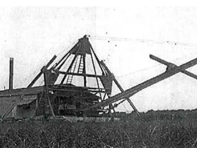 Picture of an old farming tool