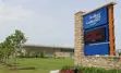 Sign outside of the BWG Leisure Centre, featuring the BWG logo and a digital sign reading "Welcome to the BWG Leisure Centre"