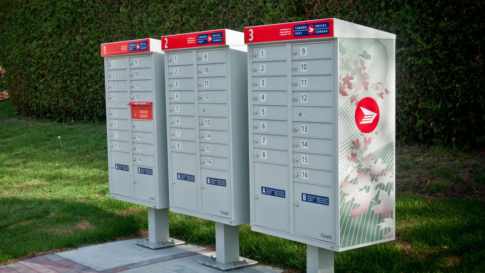 Canada Post community mailbox
