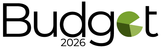 Budget 2026 logo Budget 2026 logo