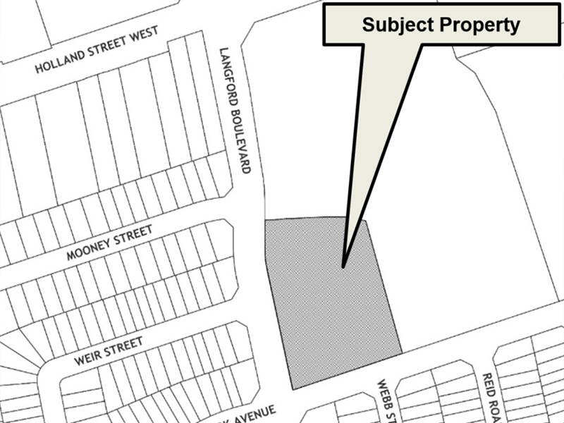 Map indicating subject property Map indicating subject property