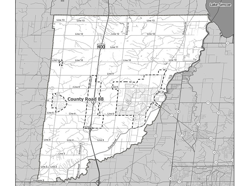 image of Town on map