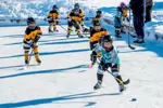 kids playing hockey