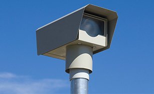 ase camera image with blue sky background